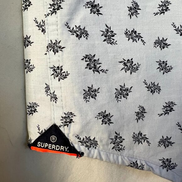 Superdry Shortditch Button Down Shirt Size L - Picture 5 of 11